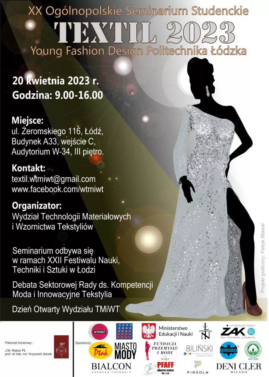 TEXTIL 2023 | Aktualności | Wydział Technologii Materiałowych i